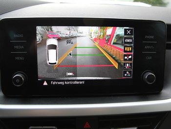 Skoda Kamiq TSI 110PS DSG Ambition Klimaautomatik LED ALU 16 ZOLL Sunset Smart Liink Virtual Cockpit Tempomat Kamera