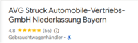 Google Bewertung - AVG Oberbayern