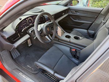 Porsche TAYCAN Turbo GT WEISSACH 1033PS Blackline-Paket Bose Schwellerverkleidung Race TEX Active Ride